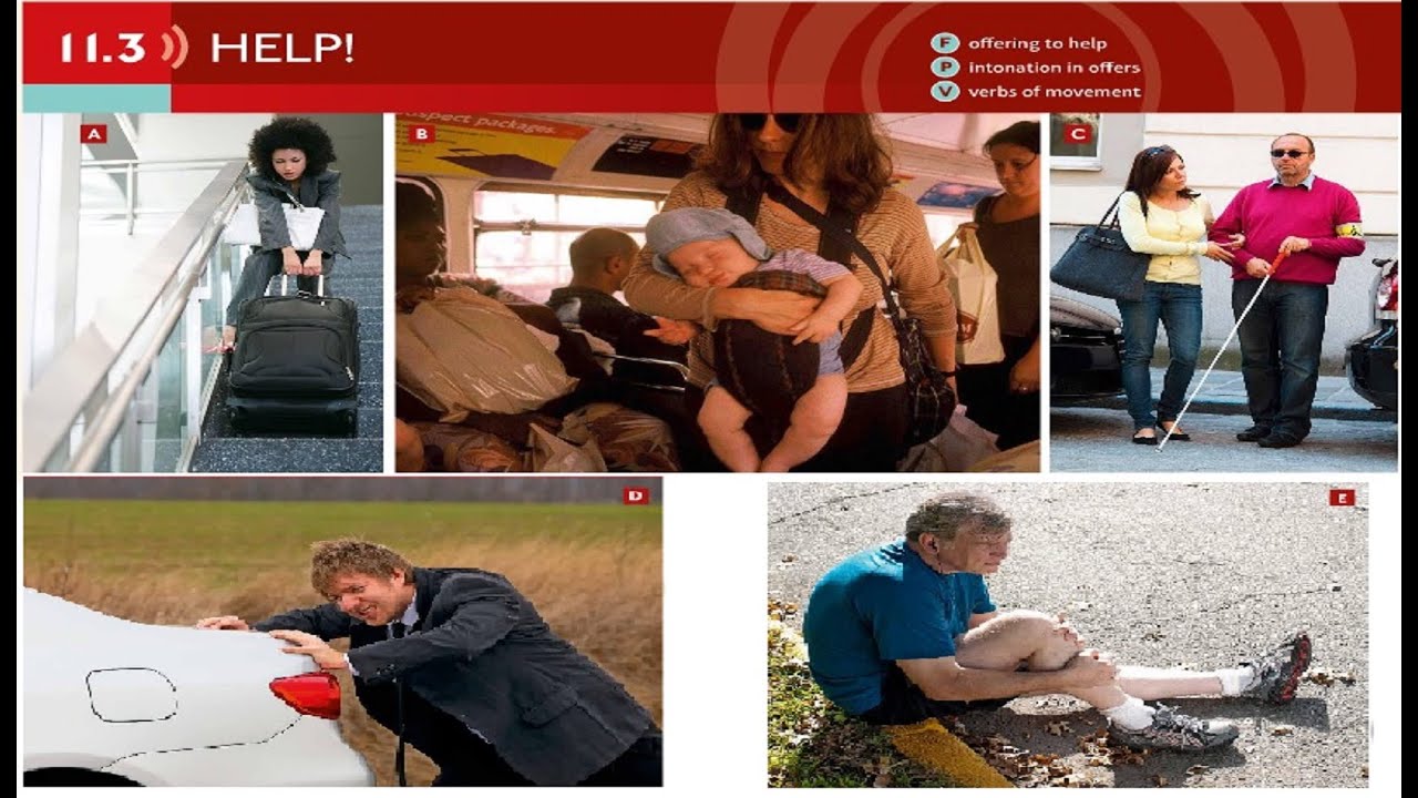 help ! |Unit 11 | 11.3 help !  | health| english| Speakout Elementary