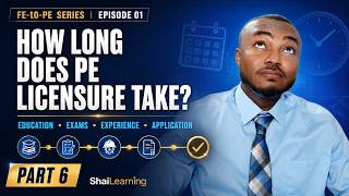 Part 6: How long Does PE Licensure Take ... #electrical #power #usa