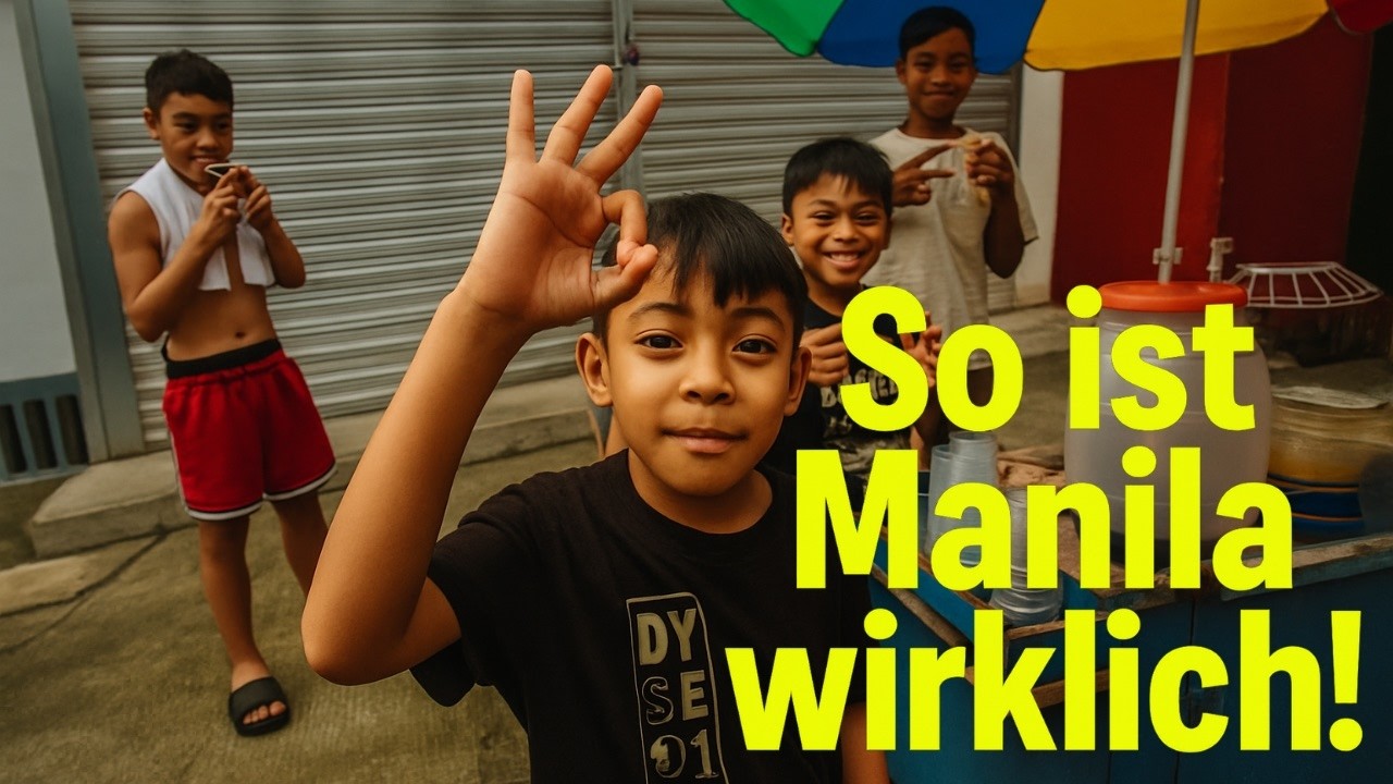 Willkommen in Manila 😱 Chaos, Kultur & mein erster Kulturschock