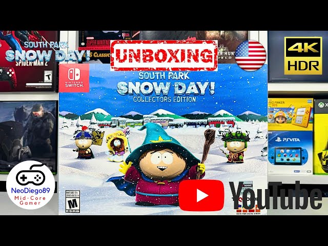South Park: Snow Day! Collector's Edition [Switch] - Unboxing
