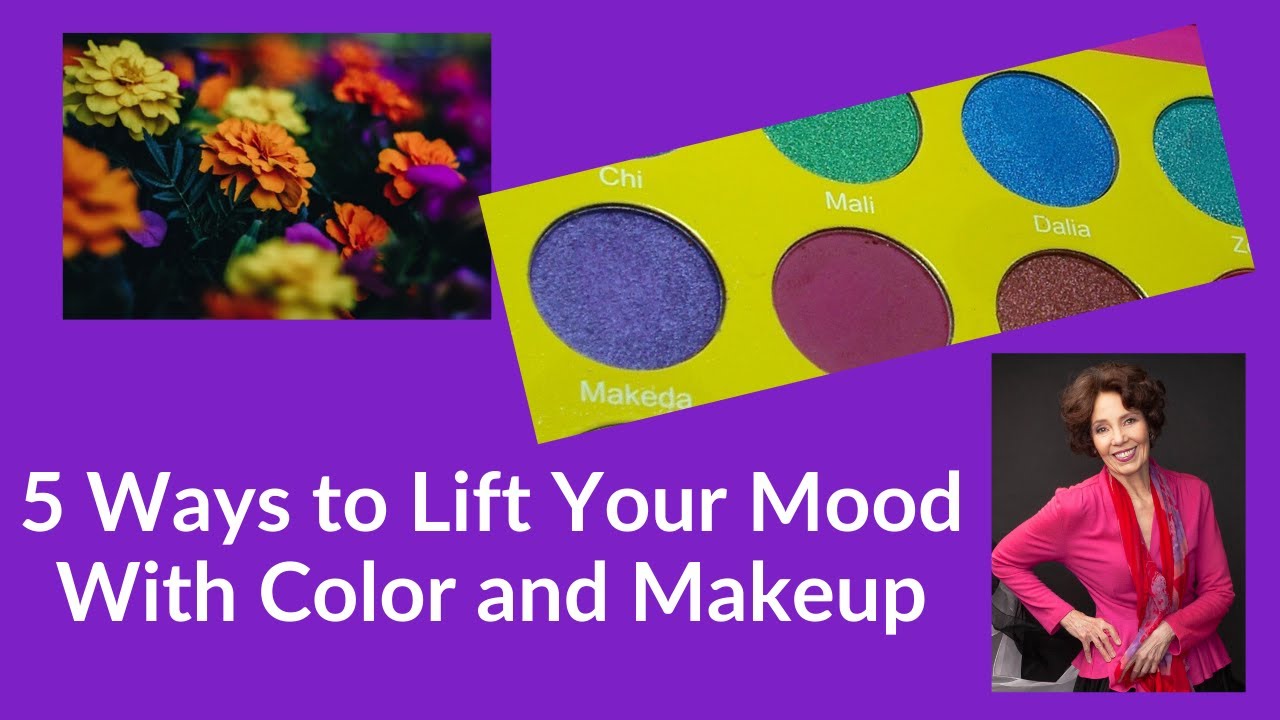 5 Ways to Lift Your Mood by Playing with Color and Makeup for Women 50