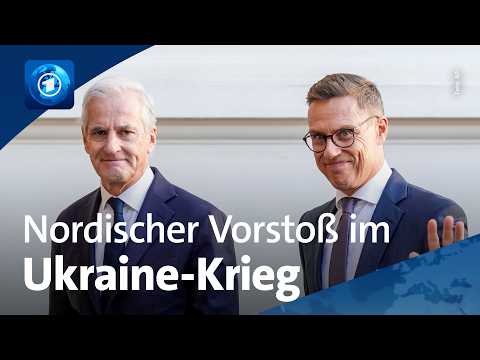 Krieg gegen die Ukraine: Norwegen und Finnland sprechen mit Putin