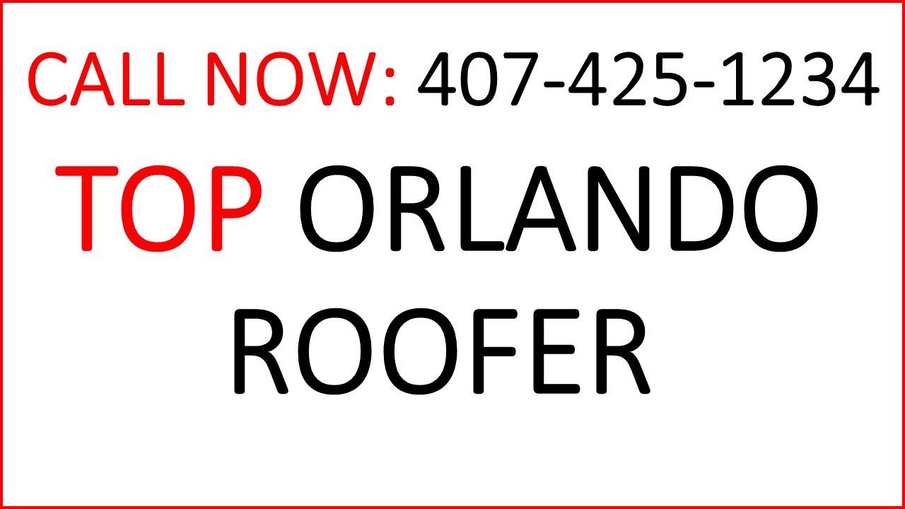 roof maintenance-- Orlando, FL -- roof maintenance