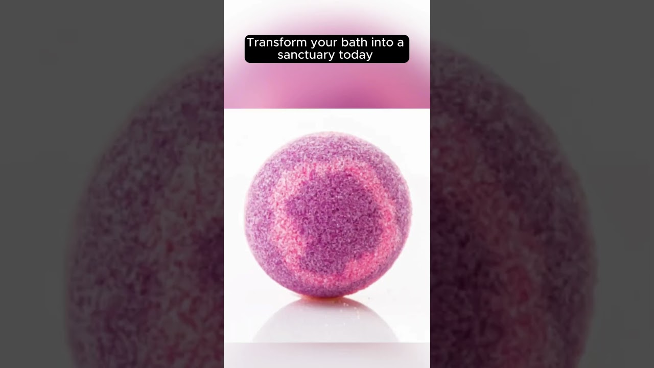 Lavender Bath Bomb That Will Blow Your Mind! 🌿💥