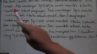 Soal cerita tentang materi sistem persamaan linear tiga variabel ini
menjawab permintaan dari salah satu teman kita agar dibahaskan dan
diuatkan video tentan...