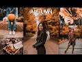 AUTUMN Preset - Fall Lightroom Presets | Free Fall Presets | Autumn Filters | Orange Presets