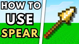 How to Use Spear in Minecraft (Bedrock & Java)