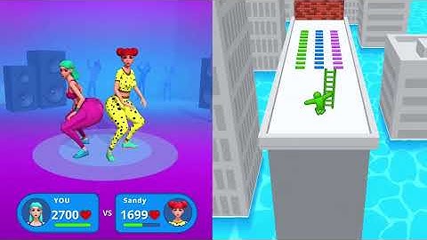 Twerk Run Vs Ladder Master Runner💚💚💚Walkthrough Max Gameplay DV2411