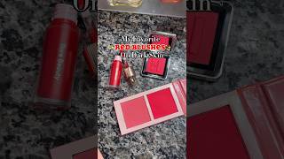 Celebrity Red blushes on dark skin ❤️✨ #shorts #makeup #blush #viralbeauty Profile