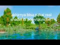 akhirnya bisa pakai real shader di pojavlauncher | bukan zink vulkan