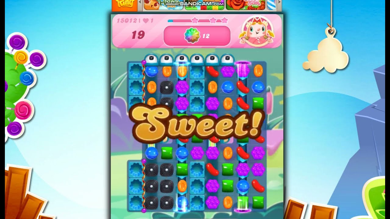 Candy Crush Saga Level 15012 NO BOOSTERS