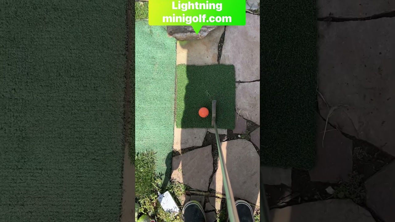 Best way to start the day Lightning Mini Golf