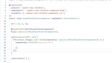 31 - ViewChildren: Referenciando varios Componentes desde una Clase | Programando en Angular 7