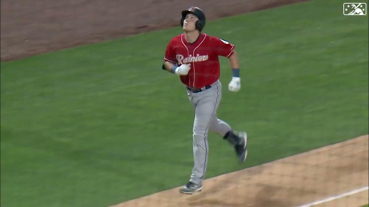 Zach DeLoach SLUGS a Solo Home Run! Seattle Mariners Prospect 6/21