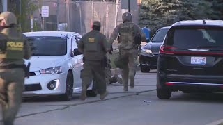 Man accused of threatening to kill ICE agent during Broadview protest released from court