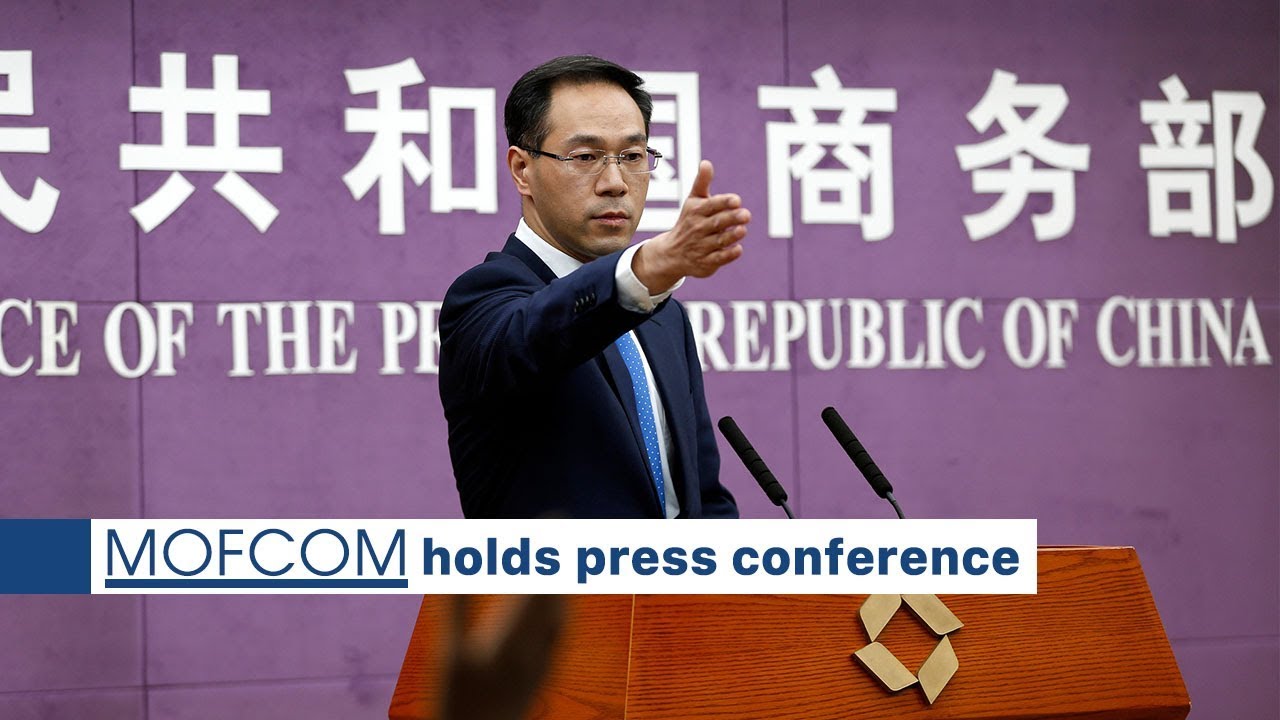 Mofcom Live: MOFCOM holds press conference 商务部11月份第二次例行新闻发布会 - YouTube