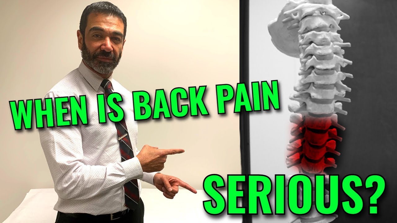 Frederick Chiropractor - When Is Back Pain Serious?