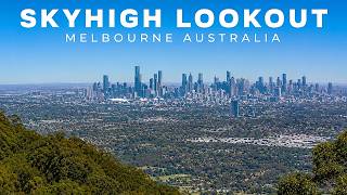 Skyhigh Lookout Overlooking Melbourne City Australia