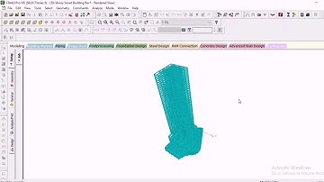 3D Rendering of Structural for High Rise Building using Staadpro