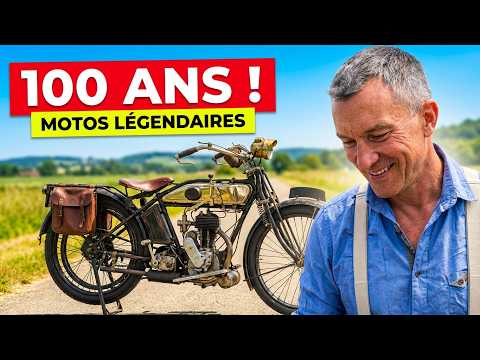 Ces Motos anciennes ont parfois plus de 100 ans et elles roulent encore !