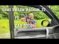 Gamo Swarm Magnum 22 Cal VS Car Door Will It Perform Better Than The 177 Gamo Swarm Magnum 22 Cal VS Car Door Will It Perform Better Than The 177
