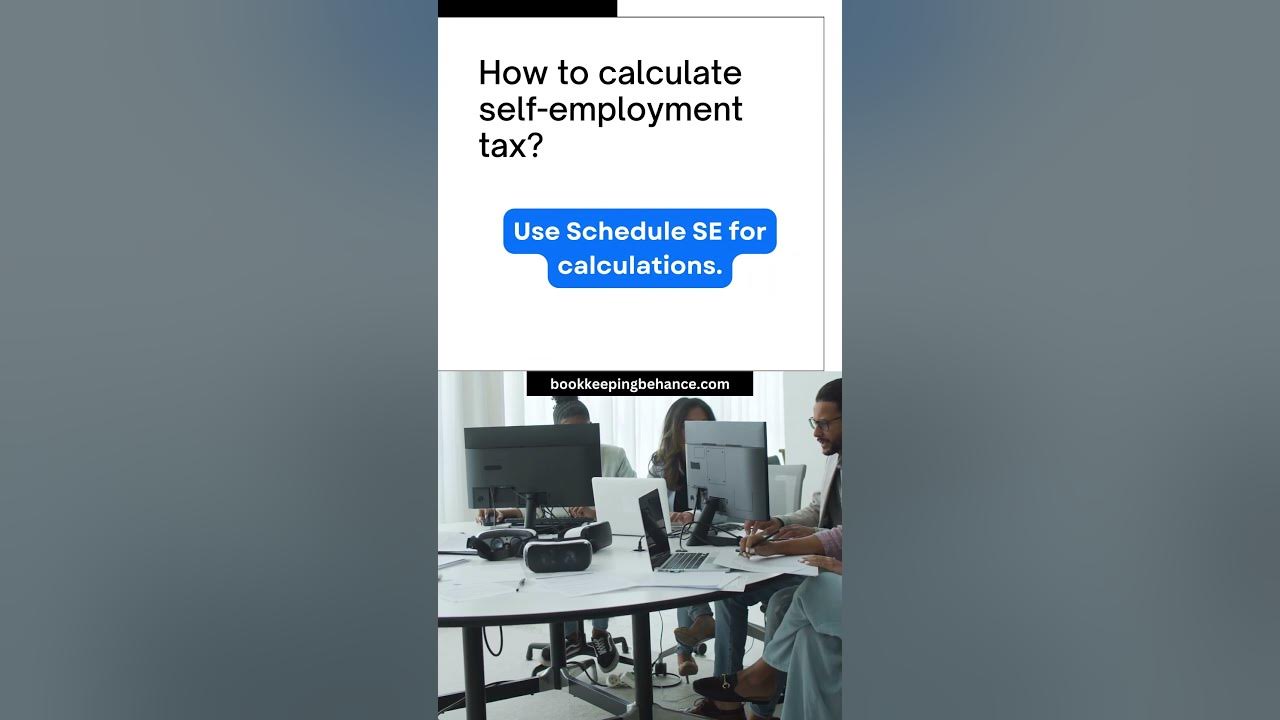 How to calculate selfemployment tax? IRS Accounting YouTube