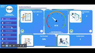 test maker student panel short demo with historical result analysis screenshot 4