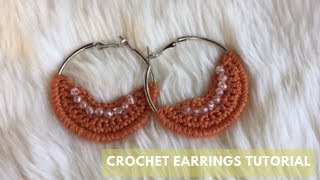 How to crochet : Earrings