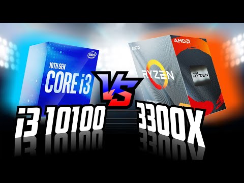 i3 10100 vs Ryzen 3300x vs Ryzen 3600