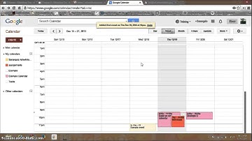 Create and Copy Events in Multiple Calendars