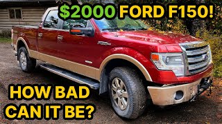 Buying the CHEAPEST Twin Turbo Ford F150 EcoBoost!