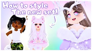 How to STYLE the new STARLIGHT SET! | Roblox Royale High