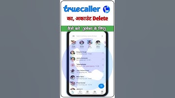 Truecaller account delete kaise kare | How to delete truecaller account | #shorts #truecaller