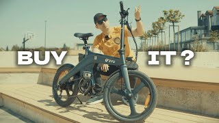 DYU T1 eBike Review - TOP 20-Inch Torque Sensor Folding eBike for City