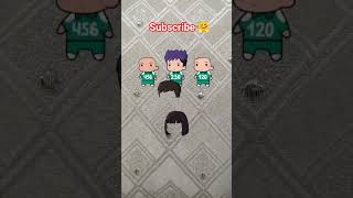 Squid Hair Match #brainrot #tutorial #squidgame #filter #games #edit #gifs #filter trend