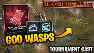 CARRY SLEDGEHAMMERS and WASPS! High MMR Unit Combos  Mechabellum Tournament Cast