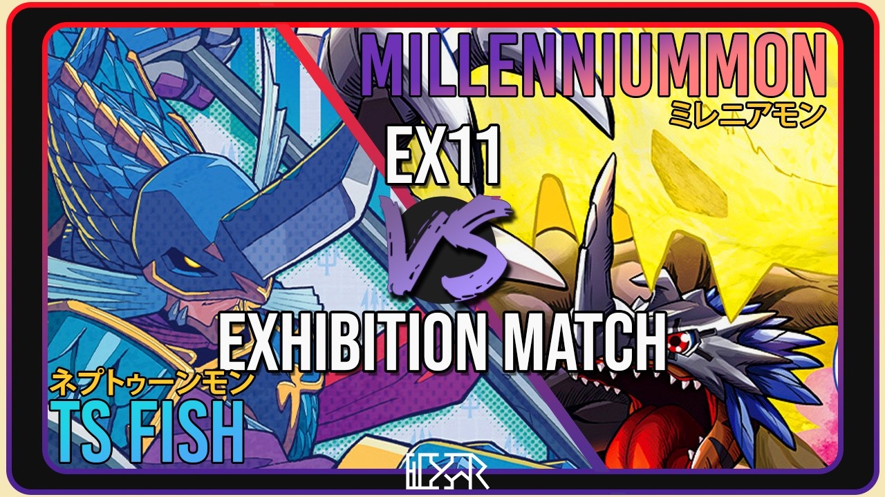 TS Fish против Millenniummon [Локальный матч Digimon TCG EX11] Комментарии к матчу