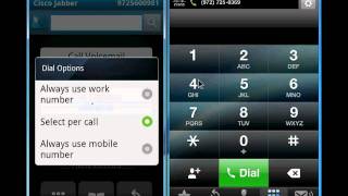Cisco Jabber Android VS iPhone