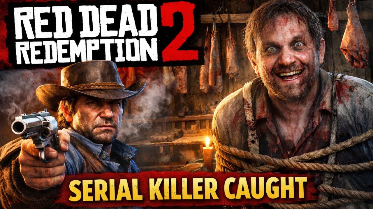 The Serial Killer of Red Dead Redemption 2 🩸🔪  Full Hunt & Capture 🤠 