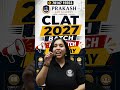 CLAT 2027 Coaching | CLAT Coaching in Chandigarh | New Batch Starting Monday | Prakash Law Academy