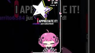 I thought I disabled subs 😭 #twitchstreamer #vtuber #vtuberclips