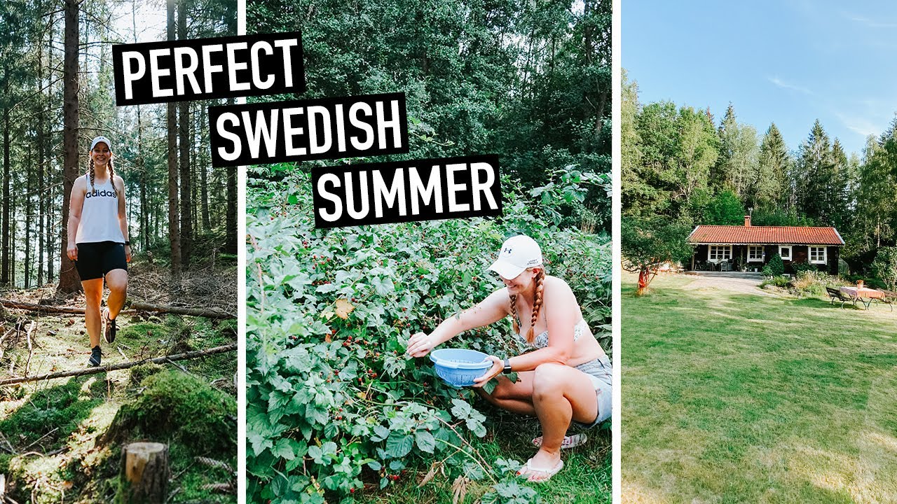 SLOW LIVING IN SWEDEN: Perfect Day in Swedish Summer House 🇸🇪✨