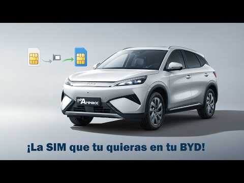 Como cambiar la SIM a un coche BYD