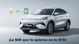 How to change the SIM card in a BYD car
