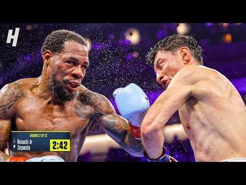 William Zepeda vs Lamont Roach Jr. - FULL FIGHT HIGHLIGHTS 😱🔥