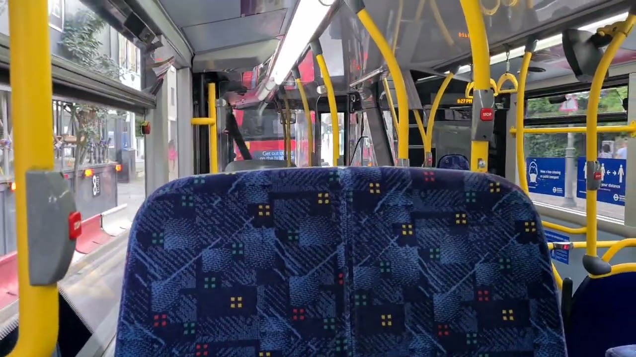 *Fast* Journey on the Route 838 (EHV1 BK15AZR) Volvo B5LH Alexander Dennis E400MMC Go-Ahead London