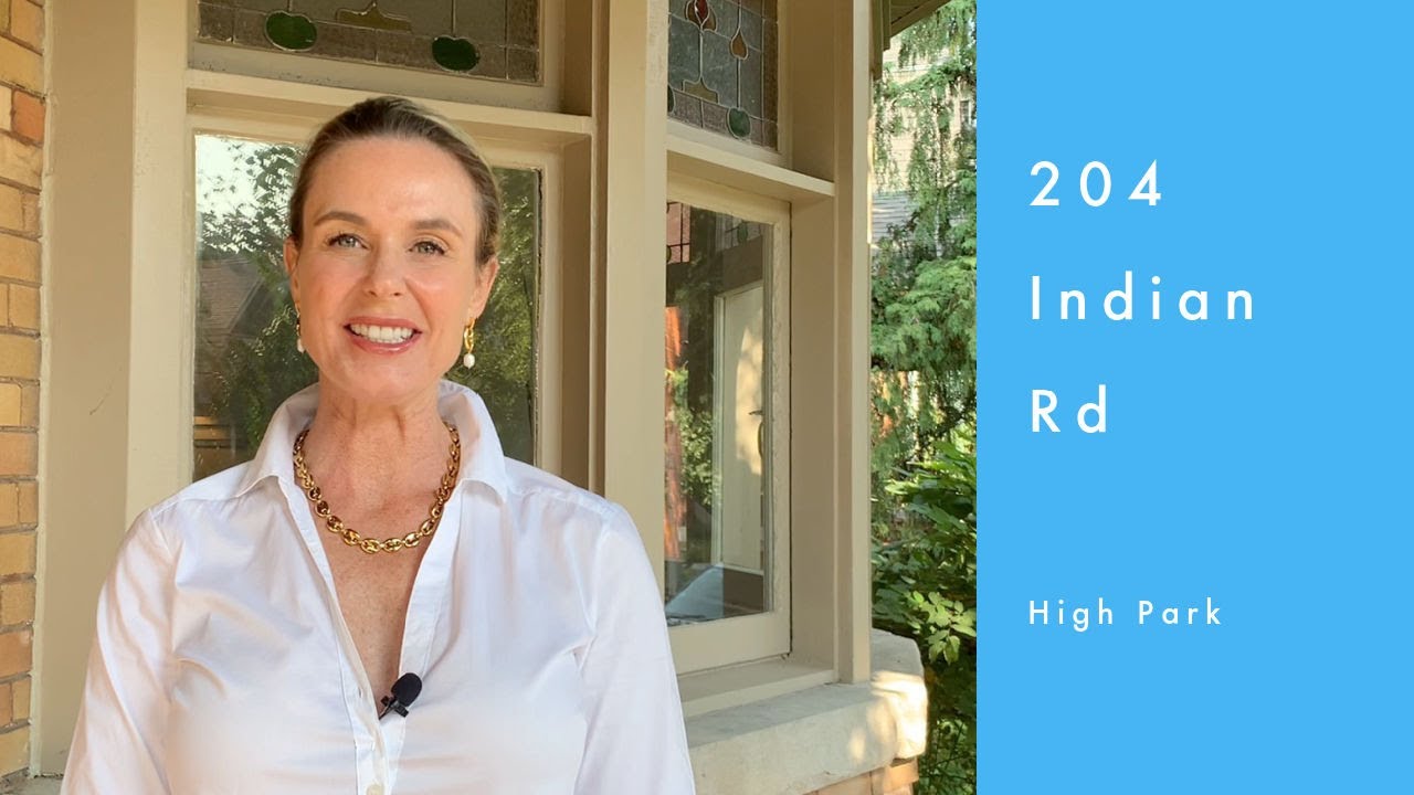High Park Real Estate - 204 Indian Rd walkthrough with Tracey