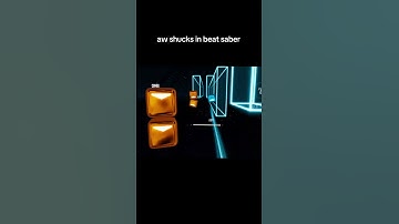 Thumbnail of finally got custom songs #beatsaber #beatsabercusomsongs #vr #awshucks #shucks #gameplay