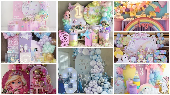 50 Latest Girls Birthday Decoration Ideas at Home || 8 Best Themed Birthday Decorations for Girls