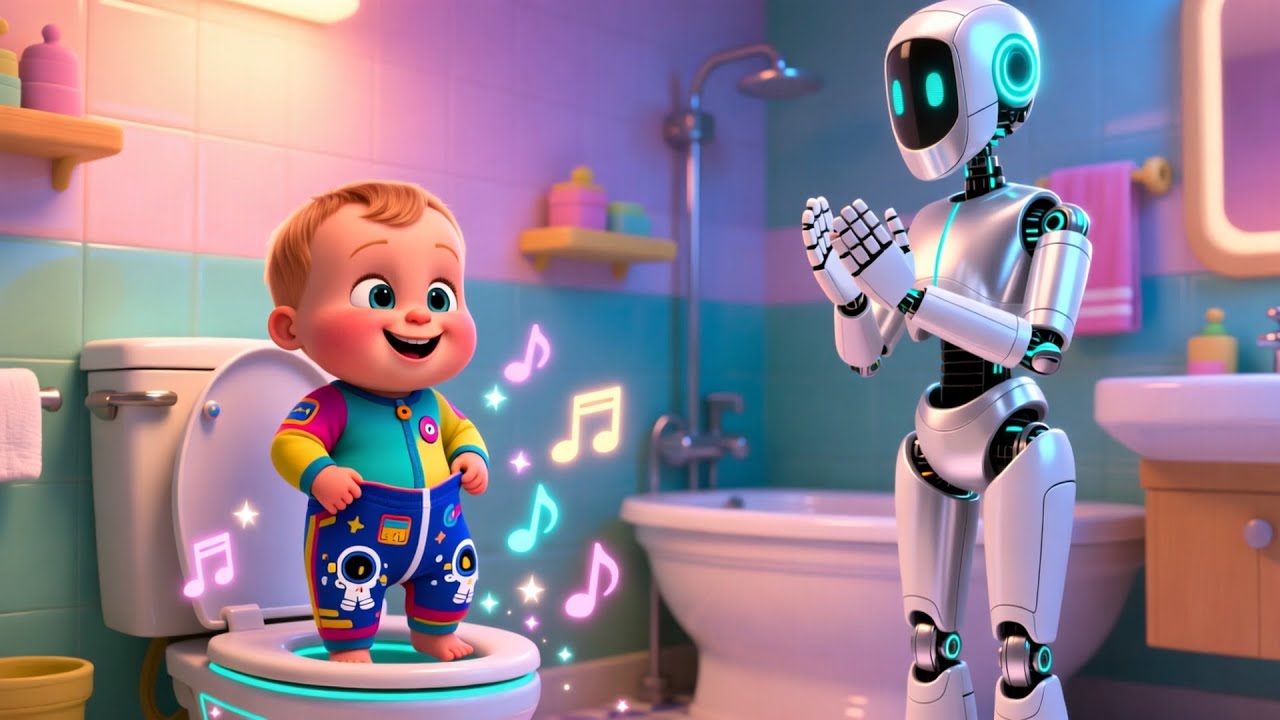 Potty Time with Baby Fun 🚽✨🍼 | Kids Fantasy Song | Learn Numbers and Happy Routines